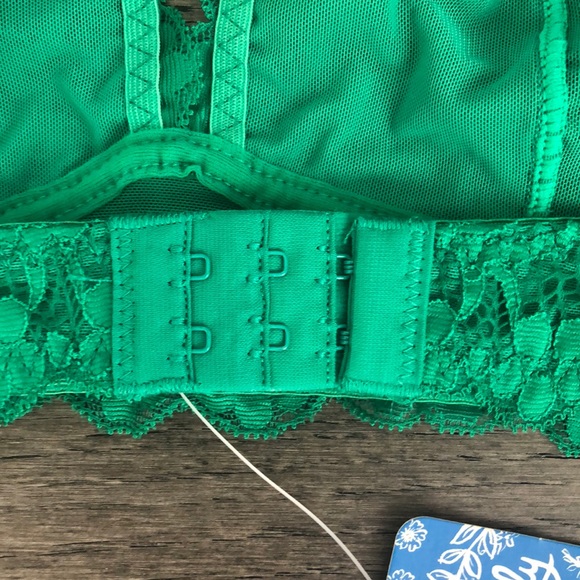 Free People halter green bralette - Picture 8 of 10